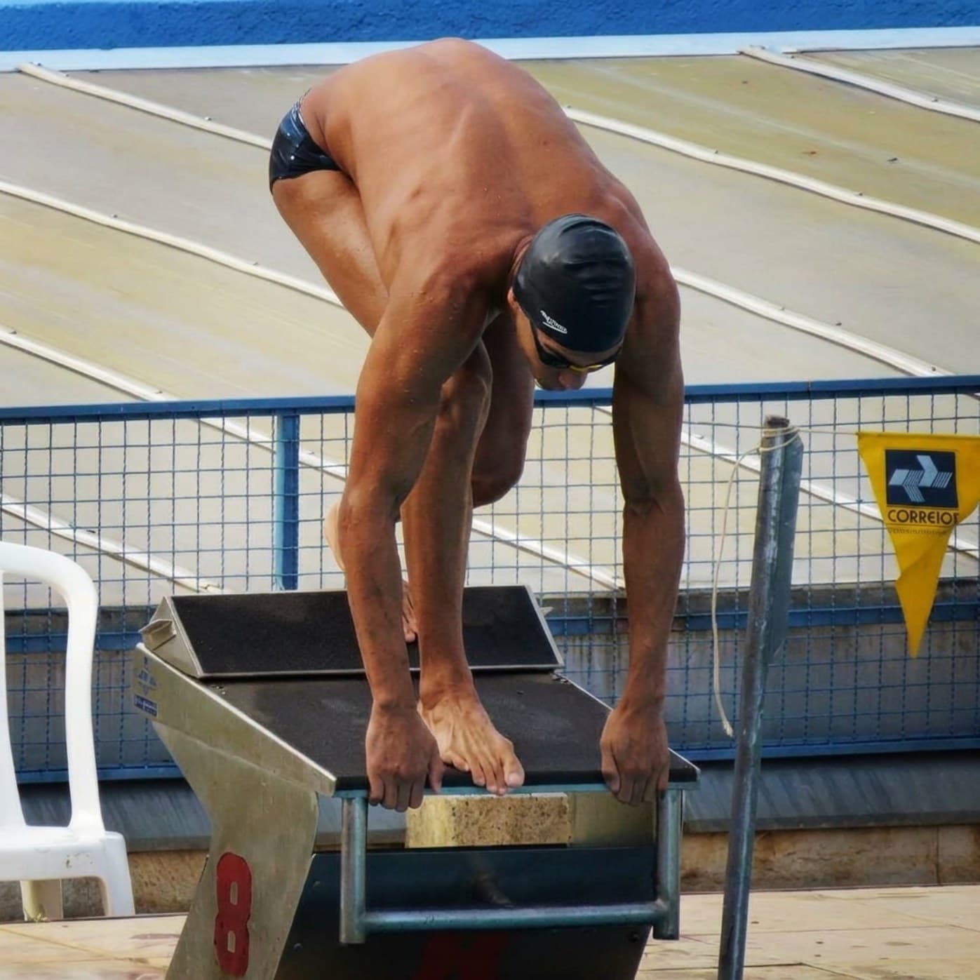 Thiago Cantalovo, nutricionista e nadador
